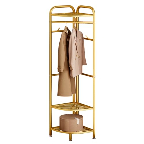 FGXHHS Freestanding Coat Rack, Sturdy Entryway Organizer for Clothes, Shoes, and Accessories