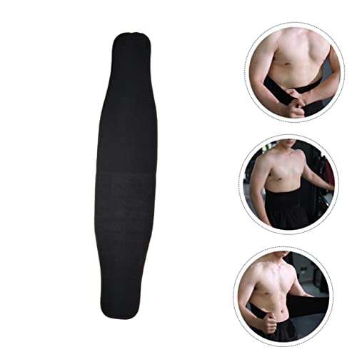 Faja deportiva ajustable para cintura Mikinona negra miniatura 6