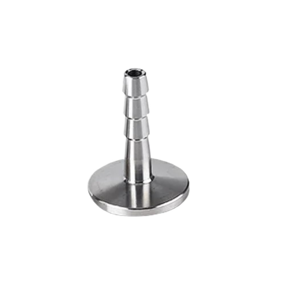 Racor con espiga para manguera Tri Clamp, Adaptador de púas for manguera jardín, accesorio lengüeta sanitario soldado 6mm a 50mm, triple abrazadera acero inoxidable 304(50mmx50)