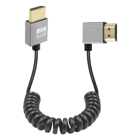 GELRHONR 4K Coiled HDMI Cable Extension Cover