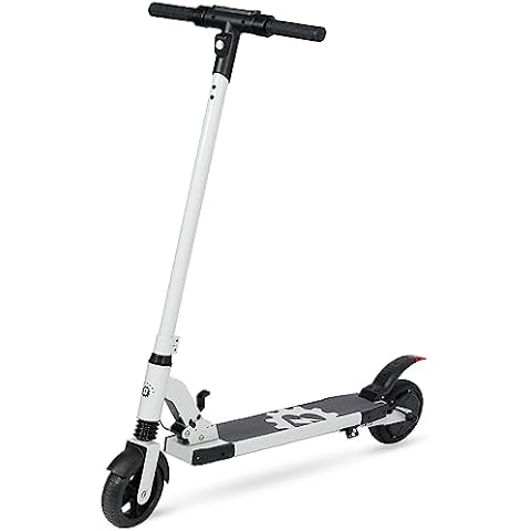Electric Scooter Adults High Performance Kick Scooter,Portable Folding Commuting Electric Scooter (White) Cover