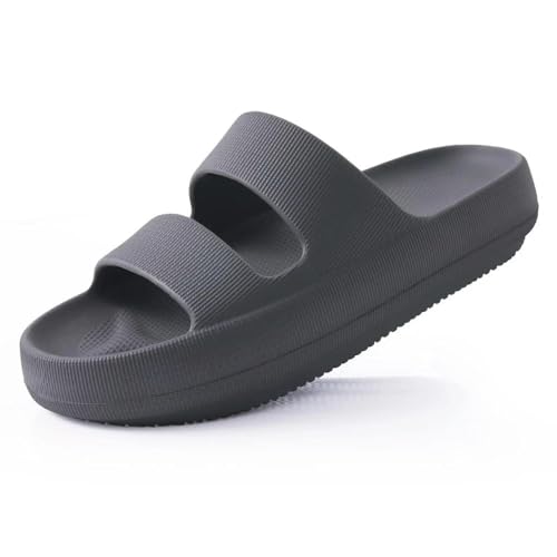 ERWOQ ​​Sandalias Planas para Mujer, Zapatos para Mujer, Sandalias clásicas de Plataforma, Zapatillas de Verano para Interior de casa, Zapatillas de baño y Ducha