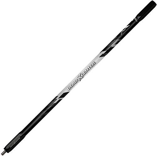 Dead Center Archery Products Diamond Series Carbon Stabilizer (White, 30)