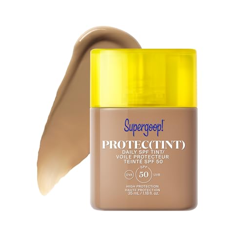 Supergoop! Protec(tint) Daily Skin Tint SPF 50-32N - Light Buildable Coverage for Immediately Smooth Even-Looking Skin - Natural Finish