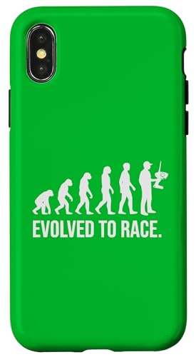 Evolved To Race �ʔ���RC�J�[�h���C�o�[�i���f�U�C�� �X�}�z�P�[�X iPhone X/XS �p