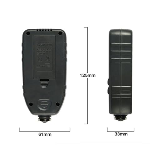 Medidor de espesor de recubrimiento para pintura automotriz con precisión ±0,1 μm y rango 0-1300 μm para piezas mecánicas miniatura 4