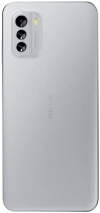 Nokia G60 5G Smartphone, 6.58 HD+ 120Hz display, 4GB RAM & 64GB Storage, Android 12 & 3 OS upgrades, 50MP AI rear camera, 3 Years of Warranty, made of 60% Recycled Plastic, 2 Day battery life  Grey