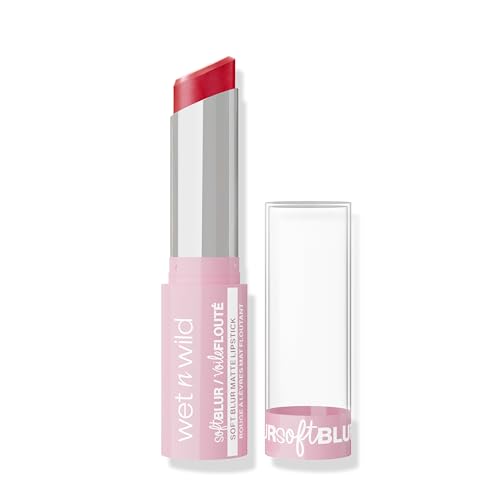 Wet n Wild Cloud Pout Soft Blur Matte Lipstick, Matte Lipstick with Non-Drying and Long-Lasting Formula - Image 2