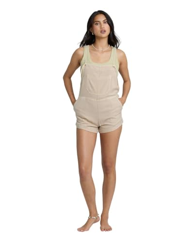 Image of Billabong Women's Wild Pursuit Cotton Twill Blend Romper