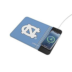 SOAR NCAA Wireless Charging Mouse Pad, North Carolina Tar Heels