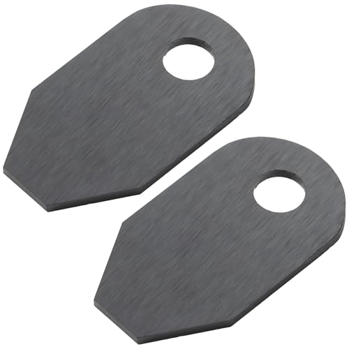 LUMINFLY 2 Ceramic Ferro Rod Strikers for Fire Starting, EDC Size Fire Starter with Hanging Hole, Survival Emergency Tool