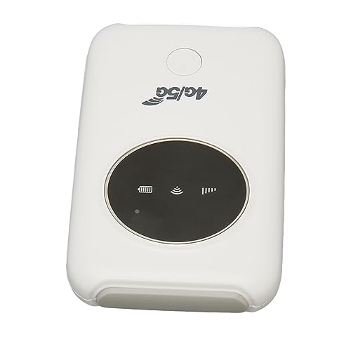 Image of Generic 4G Mobile WiFi Hotspot Lightweight High Speed Portable Router for Laptop TV Phone, Supports 10 Users, Applicable for Car Travelers Business Travelers White