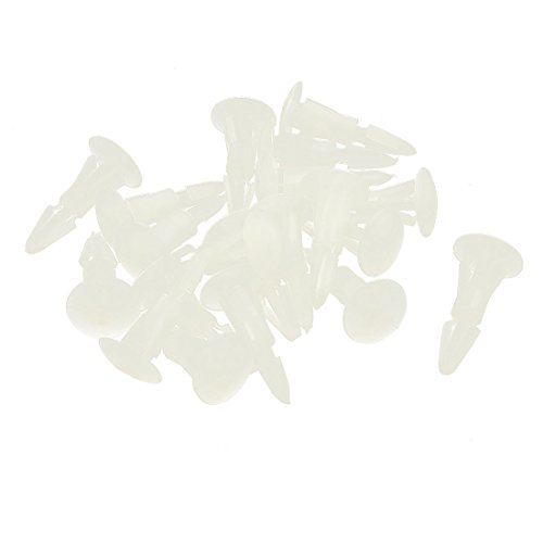 Aexit 20pcs Nylon Cleaning Brushes PCB Circuit Board Reverse Mount Support Spacing Antistatic Brushes Height 8mm