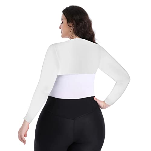 Plus Size Advanced Cooling Shawl Arm Sleeves Sun Protection Women Breathable Anti-UV Golf Outdoor Sports Cooler Shrug4