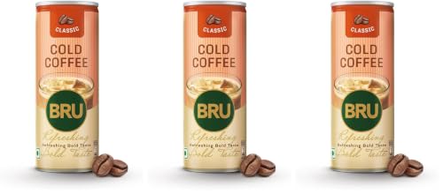 Bru Cold Coffee Classic 230ml | Thick, Creamy, and Irresistable |...