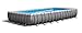 Produktbild 28376 Intex Pool Ultra Rahmen, rechteckig, doppelt 975 X 488 x 132 cm I.1, sand Combo Pumpe, Leiter, Abdeckung, Boden, Kit Puli Deluxe Handtuch, Handtuch-Set Volley