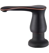 GAGALIFE Kitchen Sink Soap Dispenser Oil Rubbed Bronze, Built in Soap Dispenser with 13 OZ Bottle...