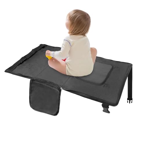 Generico Cuna de avión para niños | Reposapiés para cama de niño durante viajes en avión, alfombrilla antideslizante, bolsa cabina vuelo para fin de semana, coche, gimnasio, viajes largos