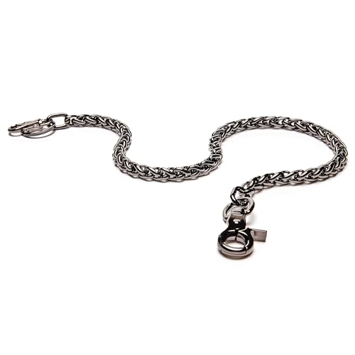 newtro Wallet Chain Men Women Boy Girl, Biker Motorcycle Pants Jean Punk Long Key Chain Black Gold Silver 26 Types