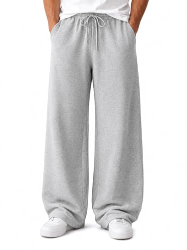 Image of Straight Wide fit Long Length Open Bottom Jogger for Men /Trending Multi Pocket Style, Relaxed Casual Pants for Men