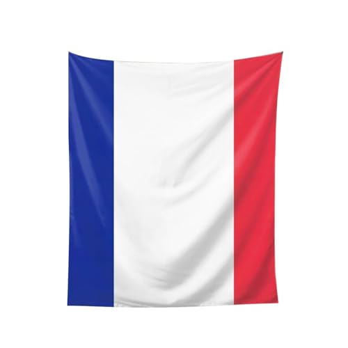 Tapisserie murale légère SHuWeiD textile doux drapeau français - 2