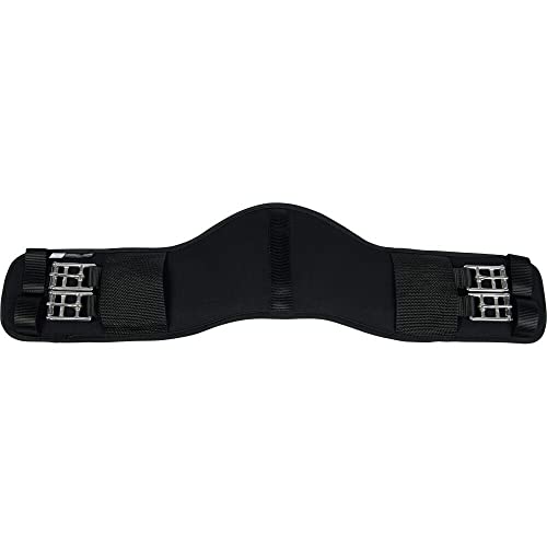 Sangle de dressage Harry's Horse mousse mémoire de forme 65 cm noire