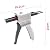 Dispensing gun AB glue gun 50ml two-component glue gun 1:1 epoxy glue gun dispensing gun, suitable for 1:1double cartridges, with 8pcs mixing nozzle