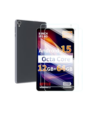 Protector de pantalla 2 pack para Tablet HAOVM M8.2 8 pulgadas
