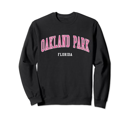 Oakland Park Florida Vintage Atheltic College Style Sweatshirt