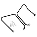 knitting machine 2 Set of - Saddle Bag Saddlebag Support Brackets for Seventy 2 2012-2014 for 1200 2004-2014 for 883 2004-2010 2014,Repair your car