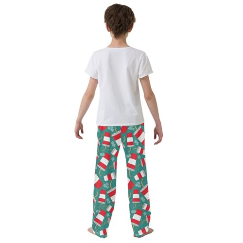 Plastic Cups Ice Cubes Boys Pants for Kids Jogger Pants with Pockets S-XL3