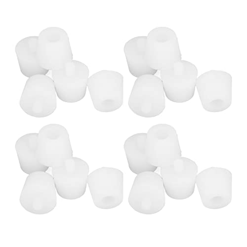 FUZHUI High Temp Silic Rubber Plug Kit, Silic Rubber Tapered Plug Kit, Silic Rubber Plugs, 20 Pieces Set Tapered Design for Powder Coating, Painting, and Ceramic Coating Protected