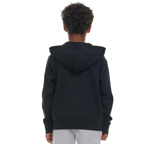 New Balance Boys Zip Up Hoodie – Full Zip Premium Cotton Blended Fleece Sweatshirt with Lined Hood, Comfortable Fit3