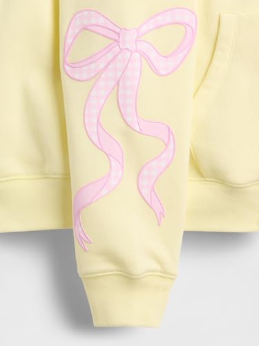 Image of GAP Girls' Logo Hoodie Hooded Full Zip Sweatshirt