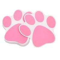 BUGUUYO 10stücke Rutschfeste Fußabdruck Aufkleber Für Badewanne Anti-rutsch Dekoration Für Bad Dusche Und Küche Runde Hundepfote