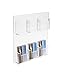 6 Pocket Vertical Wall Mount Business Card Holder