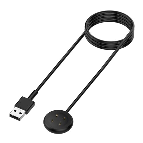 Câble de charge pour montre intelligente au bureau et en voyage noir 1m