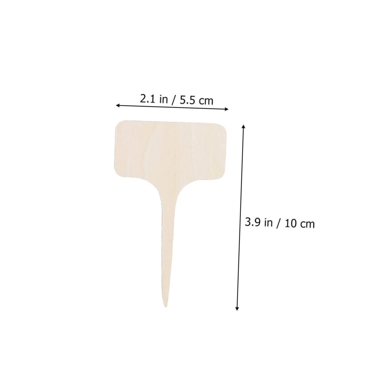 Milisten 4 ensembles Étiquette De Jardinage Nom Plante Piquets Plantes Petites Jardinières Étiquettes De Jardin Étiquettes Blanches Imperméables Pour 20 pièces * 4