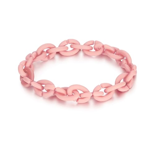Bracelet à maillons coloré HHRFCS aux nuances vives de la plage