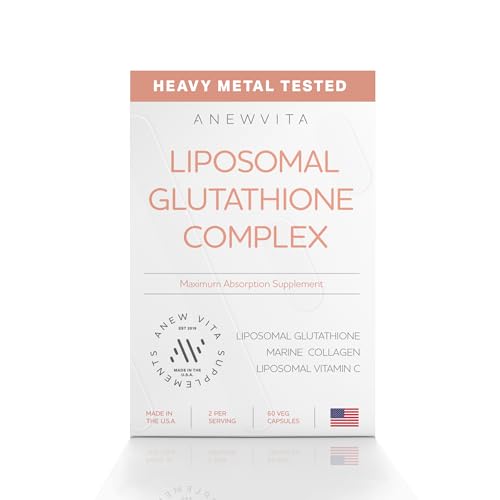 Anew Vita Liposomal Glutathione Supplement