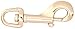 Campbell T7615412 Swiveling Bolt Snap, Die Cast Zinc, Nickel Plated, 3/4