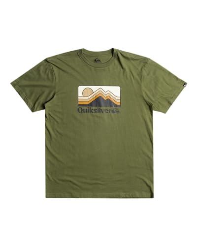 T-Shirt Quiksilver QS Gradient Mountains SS id&eacute;al pour l'&eacute;t&eacute; au surf