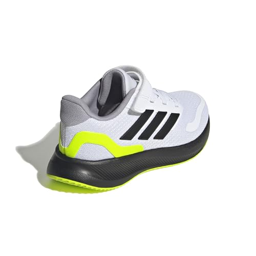 Image of adidas Kids' Marvel Run Falcon 5 Elastic Lace & Strap Shoe