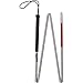 NOVA Medical Products Folding Cane for Visually Impaired, 1 Pound