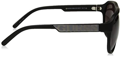 GUESS Men's Acetate Round Aviator Sunglasses3