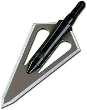 Stinger 2 Blade Arrow Broadhead (Pack of 3), 125-Grain