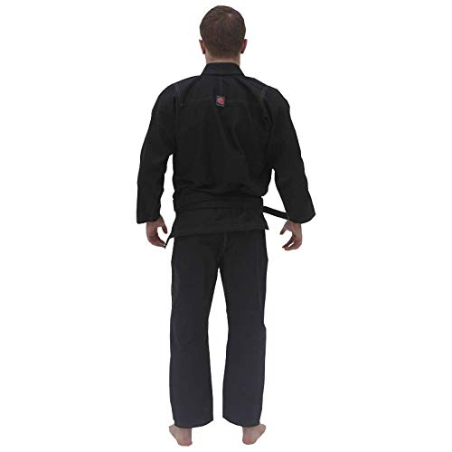 Kimono Jiu Jitsu Koral One Preto-A3