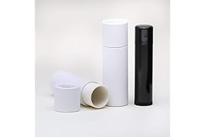 White Kraft Paperboard Lip Balm Tube