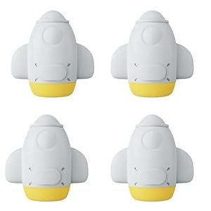 Dxcaicc Bath Toys, 4 Pack Cute Swimming Bath Toys for Toddlers 1-3, Floating Spray Water Toys for 1 Year Old Boy Girl, New Born Baby Bathtub Water Toys, Preschool Toddler Pool Toys,Airplane