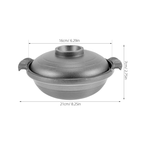 Casserole en céramique pour bouillie et soupe sans risque de surchauffe - 3